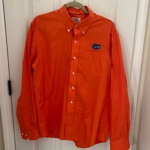 FLORIDA GATORS cutter and buck orange long sleeve L